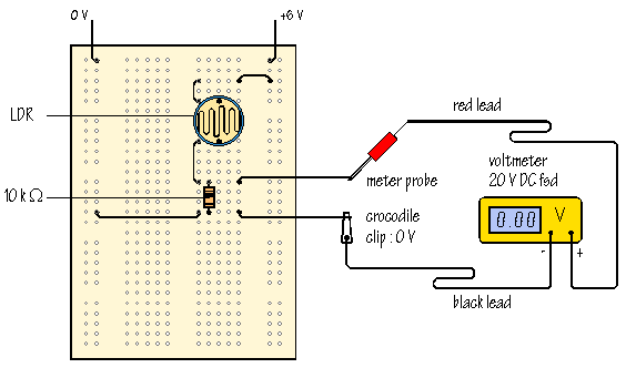 light sensor circuit
click for next circuit